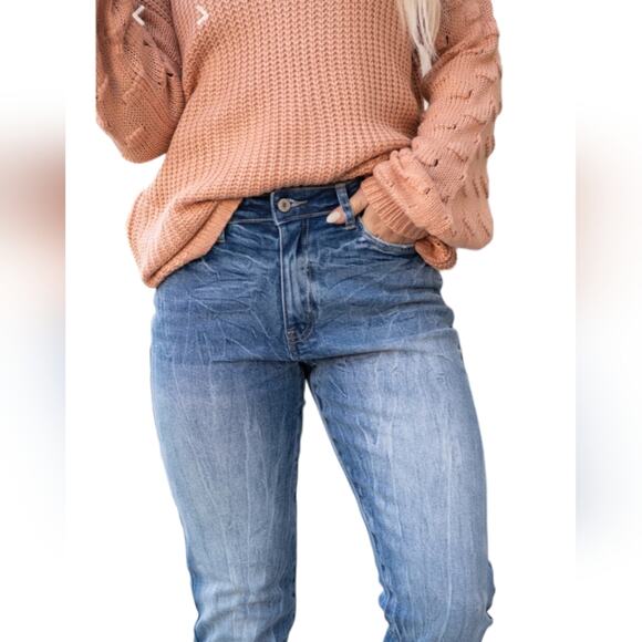 KanCanHigh Rise Mom Fit Jeans 7/27 - Picture 5 of 13